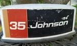 Johnson 35 Hp Ouboard Cowl Cover Hood 0386925. Fixed Price $49.99.