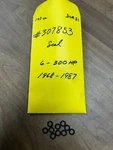 Nos Oem Omc Johnson Evinrude O-ring/seal 307853 6-300HP 1968-1987 Lot Of 10. Fixed Price $10.00.