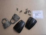 69592 35474 Mercury 1979 402 40HP Outboard Motor Lower Clamp Brackets T61. Fixed Price $30.00.