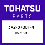 3V2-87801-4 Tohatsu Decal Set 3V2878014, New Genuine Oem Part. Fixed Price $49.21.