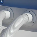 Single Plastic (pp) Outboard Motor Control Cable Flange For 2" Rigging Hose. Fixed Price $44.95.