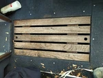 1987 Four Winns 190 Horizon Floor Teak Wood Ski Deck Hatch 31" X 15 /2". Fixed Price $89.00.