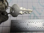 0501521 Omc Ignition Key KF-6 For Evinrude Johnson Vintage Outboards. Fixed Price $11.74.