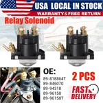 Us Stock 2PC 12V Starter Trim Relay Solenoid For Mercury Mercruiser 89-96158T. Fixed Price $16.39.