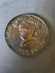 Scholastic Leaders Roundtable Bronze 3D Knight Plumed Helmet. Fixed Price $35.00.