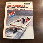 Mercruiser Stern Drive Shop Manual 1986-1990 Alpha One & Bravo B742. Fixed Price $25.00.