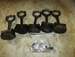 Yamaha 300HP 4.2L Stroke Outboard Piston And Rod Set Of 5 (6CE-00). Fixed Price $250.00.