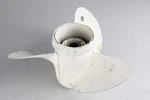 390896 Johnson Evinrude 1968 & Newer Rh 13 X Propeller 40 + Hp Mth Hub Wty. Fixed Price $82.00.