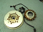 Yamaha OX66 Generator Assy Rotor Stator Pulser & Cover 67H-85550-00 65L-85510-00. Fixed Price $136.50.