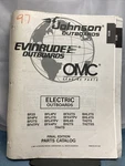 Omc Johnson Evinrude 438686-438733, 438870 Parts Catalogs. Fixed Price $222.74.