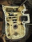 Johnson/suzuki DF90-220HP 4 Stroke Outboard Upper Casing And Oil Pan. Fixed Price $200.00.