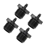 Uxcell Barb Drip Pipe Connector 1/2 Bspf Male Thread Hose 4/7MM, Black. Fixed Price $14.76.