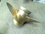 Used Johnson/evinrude Omc Stainless Propeller 390821 Left Hand 14 1/2 Dia X 19P. Fixed Price $149.99.