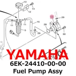 New Yamaha Genuine FL115 F130 F125 F115 Fuel Pump Assy 6EK-24410-00-00. Fixed Price $137.99.