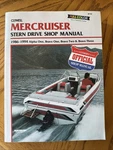 Clymer Mercruiser Stern Drive Shop Manual 1985-1988 Alpha One & Bravo B742. Fixed Price $30.00.