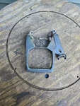 Vintage 1970 Johnson Seahorse 6R70B 6HP Outboard Boat Motor Carry Handle Bracket. Fixed Price $16.00.