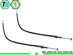 For Yamaha 6J0-26311-02-00 Throttle Cable Assy 689-26311-02 Outboard X2PCS. Fixed Price $40.00.