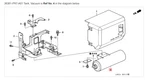 Honda Acura Genuine Oem Nsx Tank, Vacuum Control Device Cover 36361-PR7-A01. Fixed Price $95.62.