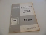 1967 Johnson Outboard 40 Hp Parts Catalog Manual RK-29E RKL-29E. Fixed Price $5.95.