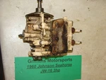 1960 Johnson JW-16 3HP Outboard Motor Engine Powerhead Crankcase. Fixed Price $88.00.