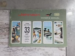 Vintage 1969 Johnson Seahorse 33E69 & 33EL69 33HP Outboard Motor Owners Manual. Fixed Price $16.00.