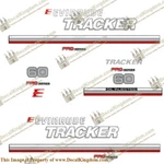 1981 Evinrude Tracker Outboard Engine Decals Red (multiple Hp) 3M Marine Grade. Fixed Price $84.99.