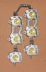 Johnson 200 Hp V6 Throttle Body Set Assembly Pn 0398378 Fits 1988-1990. Fixed Price $45.50.