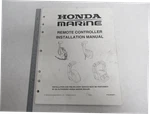 PPD52400 Honda Marine Remote Controller Installation Manual 15+ Hp. Fixed Price $12.95.