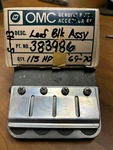 Nib Nos Oem Omc Evinrude Johnson Leaf Block Assembly 383986 115 Hp 1969-70. Fixed Price $10.00.
