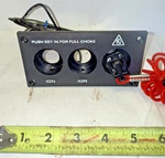 Omc 125316 Johnson Evinrude Twin Dual Engine Ignition Key Switch Dash Bezel Boat. Fixed Price $24.99.