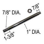 Pro Marine Tilt Tube Stainless 1" X 12" Yamaha W SLN-3. Fixed Price $95.95.