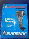 1990 Omc Johnson Outboard 9.9HP Thru 30HP Models Factory Service Manual. Fixed Price $14.95.
