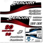 Fits Mercury 90HP Outboard Decal Kit Blue Or Red 1999-2004 All Available. Fixed Price $104.95.