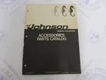 385066 1971 Johnson Sea-horse Outboard Accessories Parts Catalog Prelim Edition. Fixed Price $15.95.