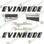 Evinrude 1956 15HP Outboard Decal Kit 3M Marine Grade. Fixed Price $84.99.