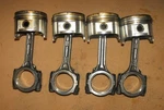Suzuki 70 Hp 4 Stroke Piston And Rod Assembly Pn 12111-99E01 Fits 1998-2009. Fixed Price $68.50.