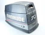 Johnson Evinrude 1989 1990 1991 1992 Engine Cover Hood Cowling 60 70 Hp. Fixed Price $75.00.