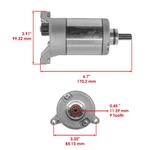 Caltric Starter For Yamaha XVS1300 Deluxe 2013-2017 Cw 12. Fixed Price $101.24.