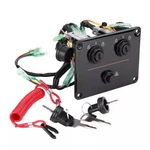 Yamaha Top Twin Dual Key Switch Assembly Panel 6K1-82570-08 6K1-82570-13-00. Fixed Price $80.99.