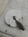316981 Gearcase Trim Tab 1971-'81 Johnson Evinrude Omc 1977 85HP K4. Fixed Price $15.00.
