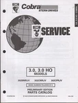 1993 Omc Cobra Stern Drive 3.0 & Ho Parts Manual P/n 987836 New (623). Fixed Price $20.99.