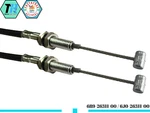 For Yamaha 6J0-26311-02-00 Throttle Cable Assy 689-26311-02 Outboard X2PCS. Fixed Price $42.92.