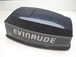 0284138 Omc Top Engine Cowl Motor Cover Hood 50 Hp Evinrude Outboard 1992-94. Fixed Price $330.00.