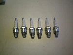 Champion Quantity Six Of #QL16V / #876 Spark Plugs , Free Shipping. Fixed Price $19.95.