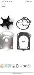 Soxamarine Water Pump Impeller Repair Kit 17400-93J04 For Suzuki Outboard 4.... Fixed Price $17.99.