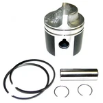 Johnson Evinrude 2-CYL Cross Flow 9.9 15HP Standard Piston Kit 1974-1992 0386013. Fixed Price $69.00.