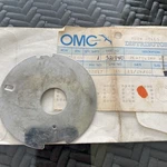Omc Johnson Evinrude 0321940 Waterpump Impeller Plate. Fixed Price $5.50.