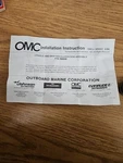 New Oem 0325013 Omc 2-LUG Clutch Dog And Cradle Evinrude Johnson. Fixed Price $110.00.