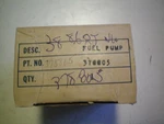 Evinrude/johnson/omc #378805 Fuel Pump, Free Freight. Fixed Price $29.95.