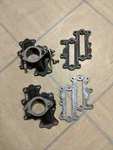 1999 Mercury Force 120HP Upper & Lower Adapter Assembly Deflector Plates. Fixed Price $65.00.
